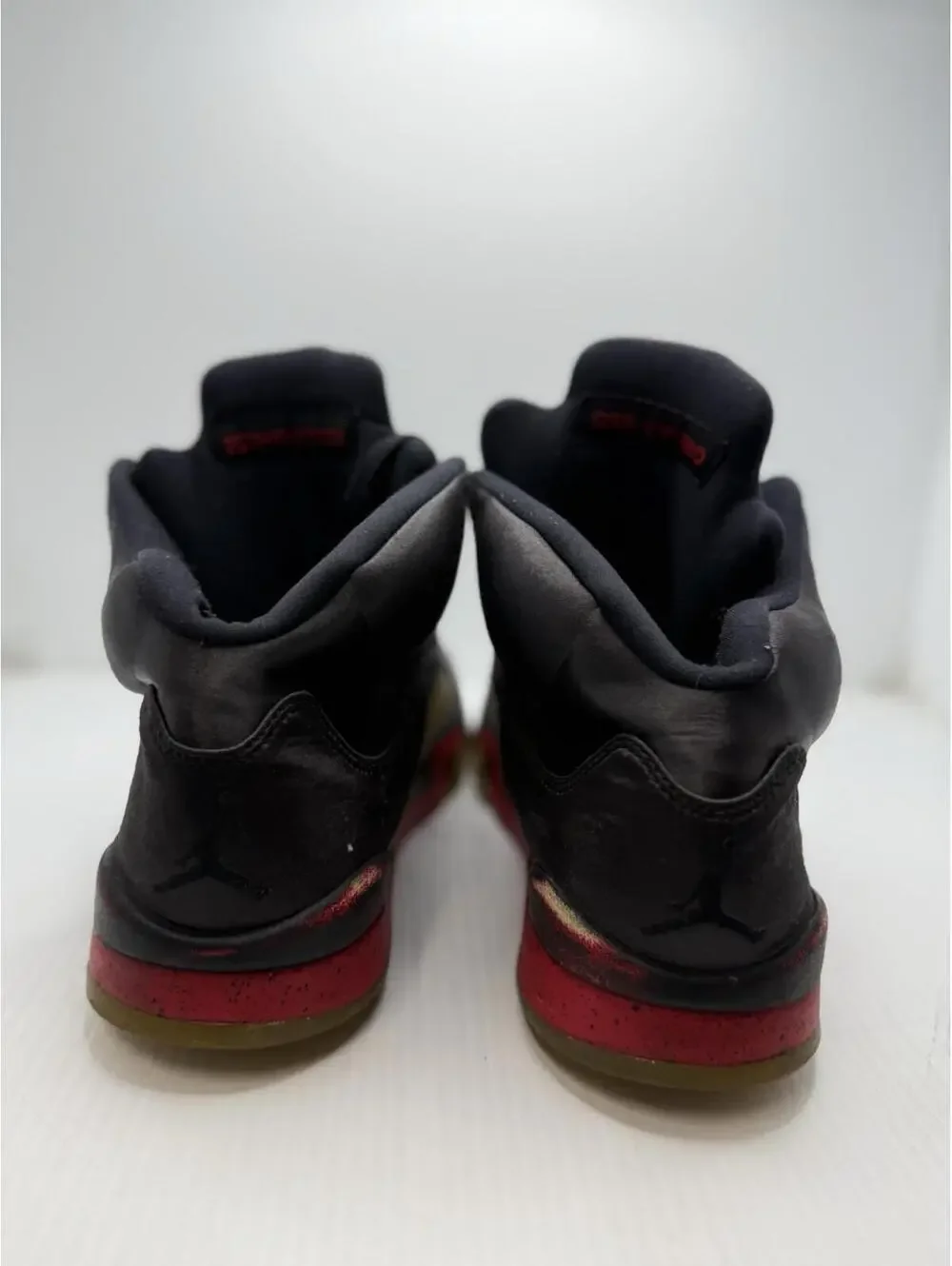 Nike Jordan 5 Retro Satin Bred 2018 Mens sz 12 Sneakers Shoes